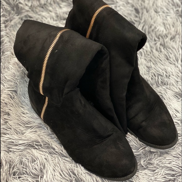 Black Over the knee boots - Picture 2 of 4